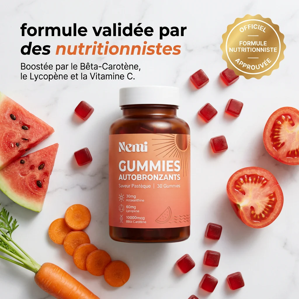 Gummies Autobronzants - Pastèque - Image 6