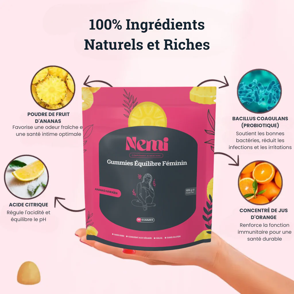 Gummies Équilibre Féminin - Ananas | 1 + 1 OFFERT - Image 4