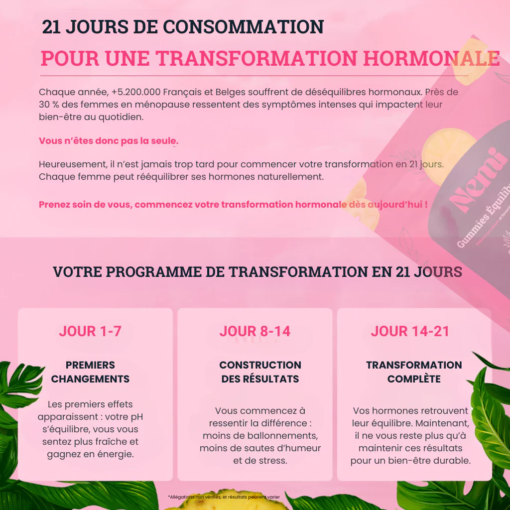 Gummies Équilibre Féminin - Ananas | 1 + 1 OFFERT - Image 3