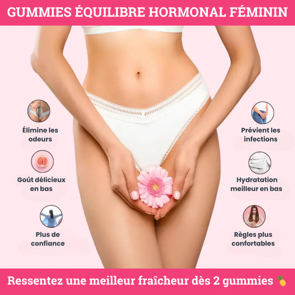 Gummies Équilibre Féminin - Fraise | Pensés Par Vous - Image 3