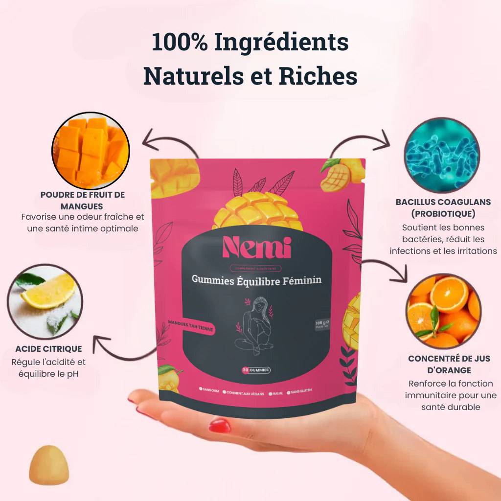 Gummies Équilibre Féminin - Mangue | Édition Limitée - Image 5